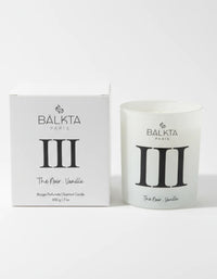 Bougie parfumée Bälkta Paris parfum Thé Noir et Vanille
