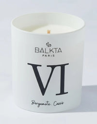 Bougie parfumée Bälkta Paris parfum Bergamote et Cassis