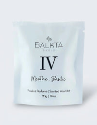 Fondant Parfumé Bälkta Paris parfum Menthe et Basilic