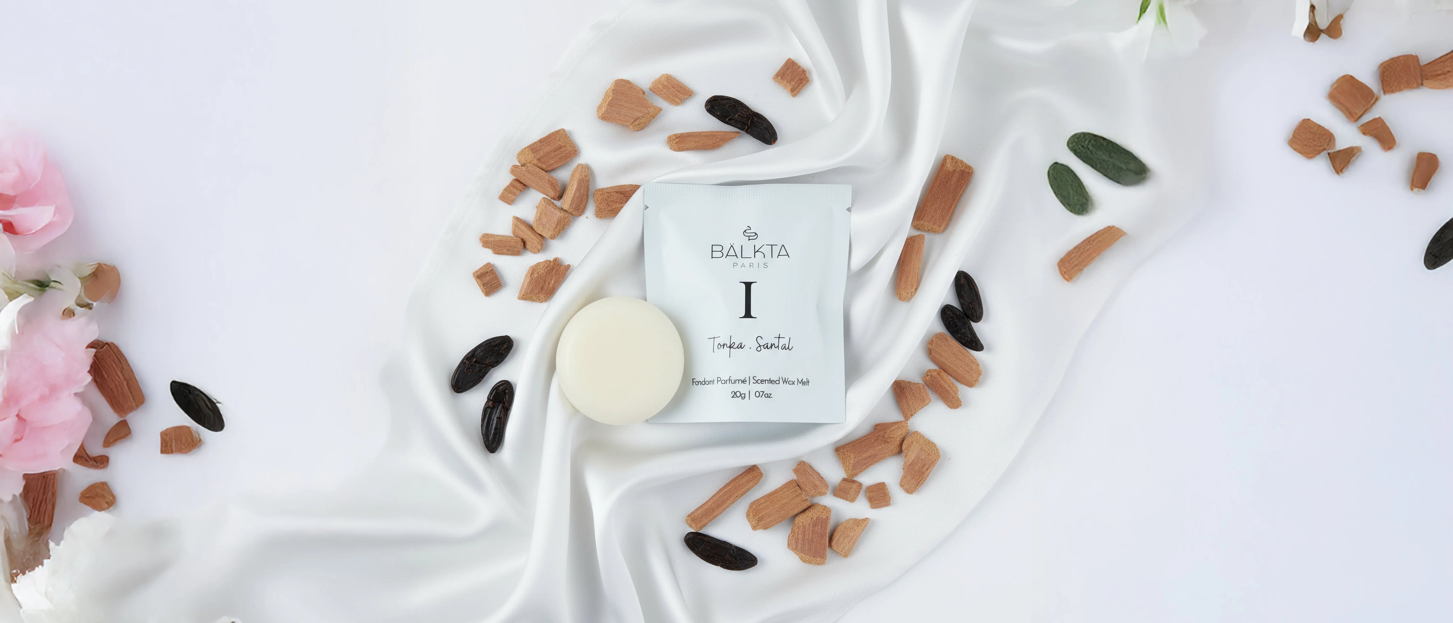 fondant parfumé artisanal tonka santal BÄLKTA PARIS