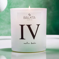 bougie parfumée menthe basilic balkta paris