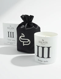 Bougie parfumée Bälkta Paris parfum Thé Noir et Vanille