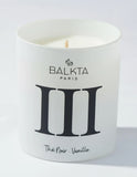 Bougie parfumée Bälkta Paris parfum Thé Noir et Vanille