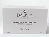 Coffret fondant parfumé cuir bois  BÄLKTA PARIS