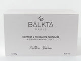 Coffret fondant parfumé menthe basilic BÄLKTA PARIS