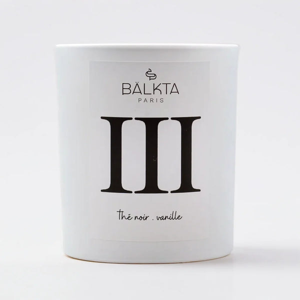 Black Tea & Vanilla Scented Candle