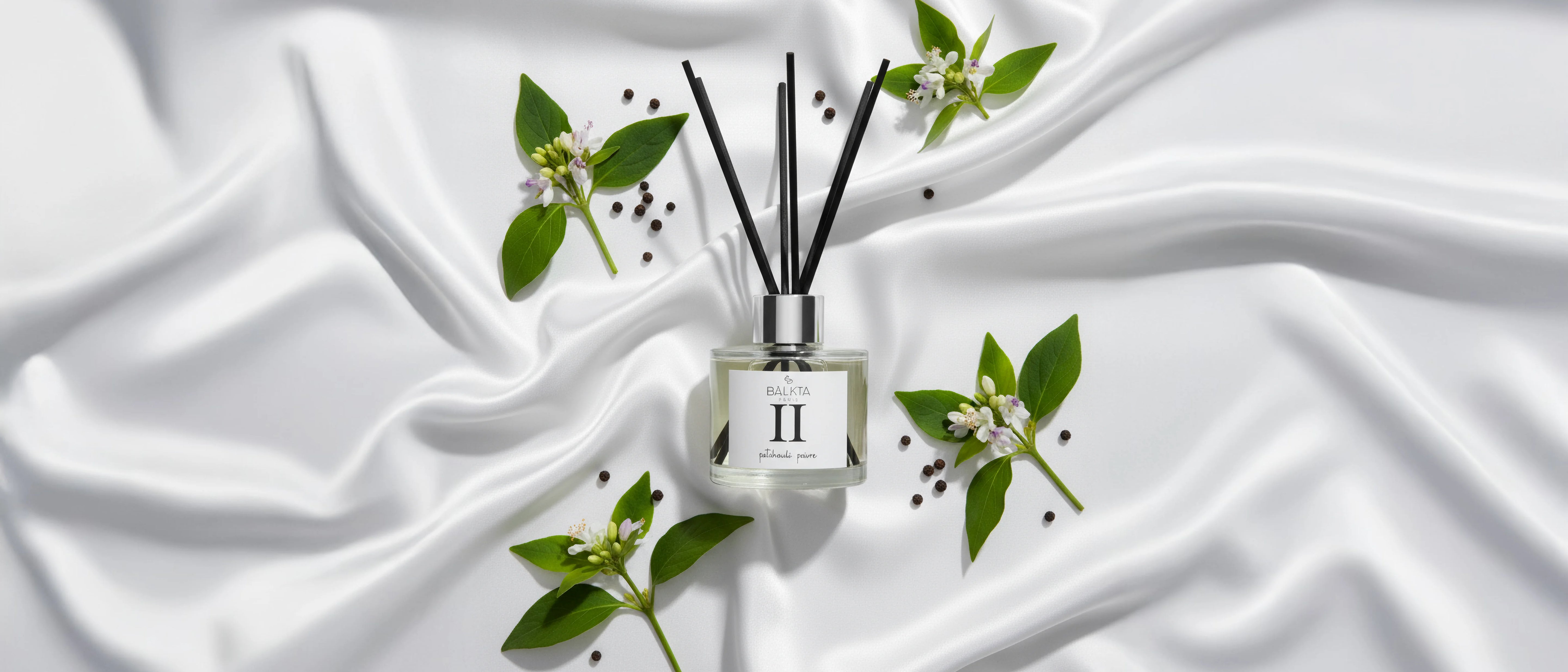 Diffuseur de parfum d'intérieru patchouli poivre BÄLKTA PARIS