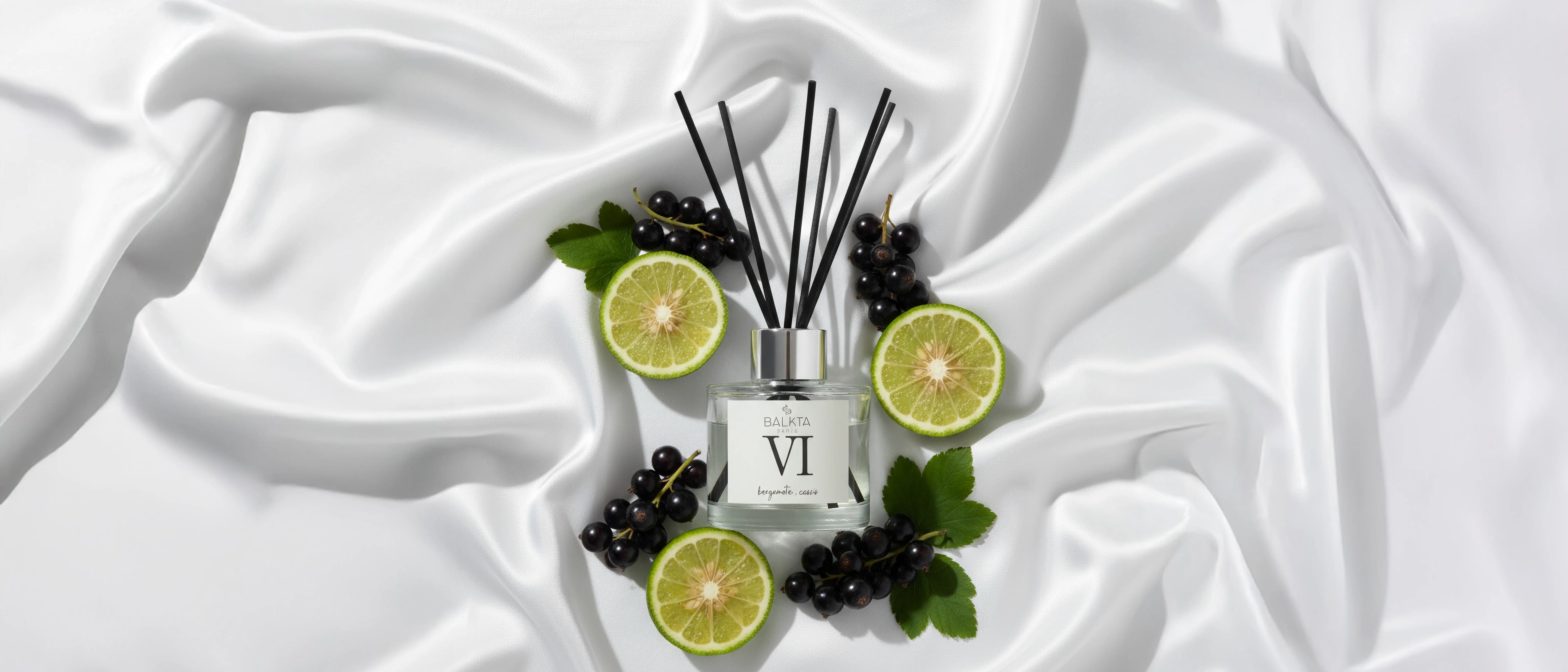 Diffuseur de parfum d'intérieur bergamote cassis BÄLKTA PARIS